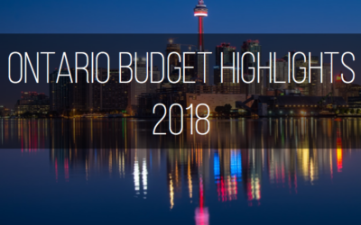 Ontario Budget 2018