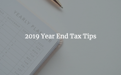 2019 Tax Tips for Employees