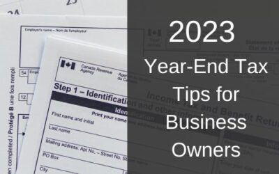 2023 Year-End Tax Tips and Strategies for Business Owners