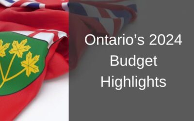 Ontario’s 2024 Budget Highlights