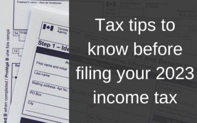 Tax tips to know before filing your 2023 income tax